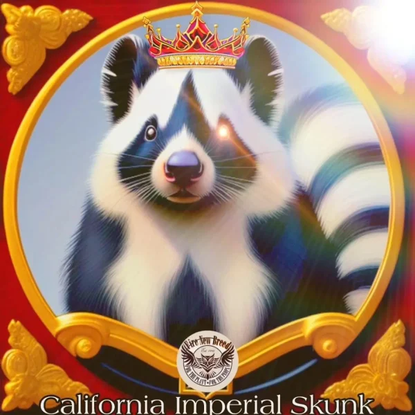 COVER IMAGE OF CALIFORNIA IMPERIAL SKUNK ON SEED