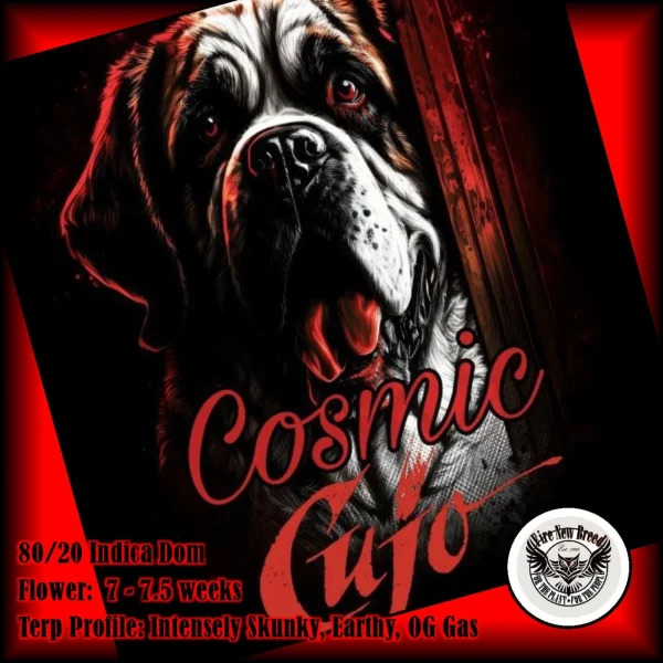 COVER ART FOR COSMIC CUJO BY FIRE NEW BREED ON SEED BANK