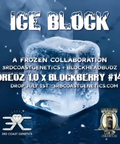 ICE BLOCK COVER IMAGE FOR 3RD COAST GENETICS